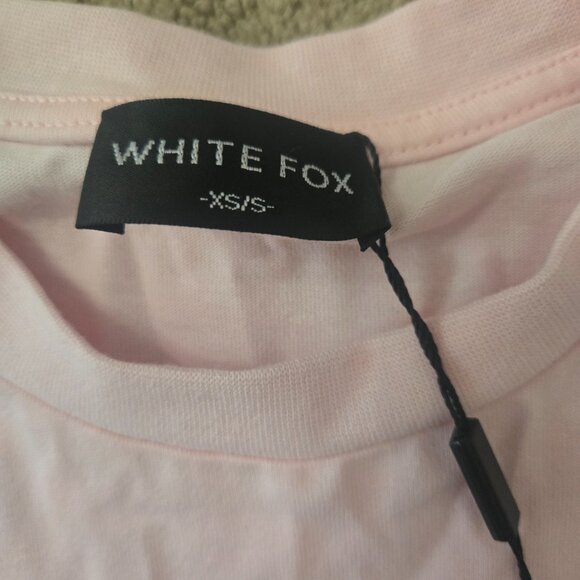 Pink white fox shirt - Picture 4 of 5